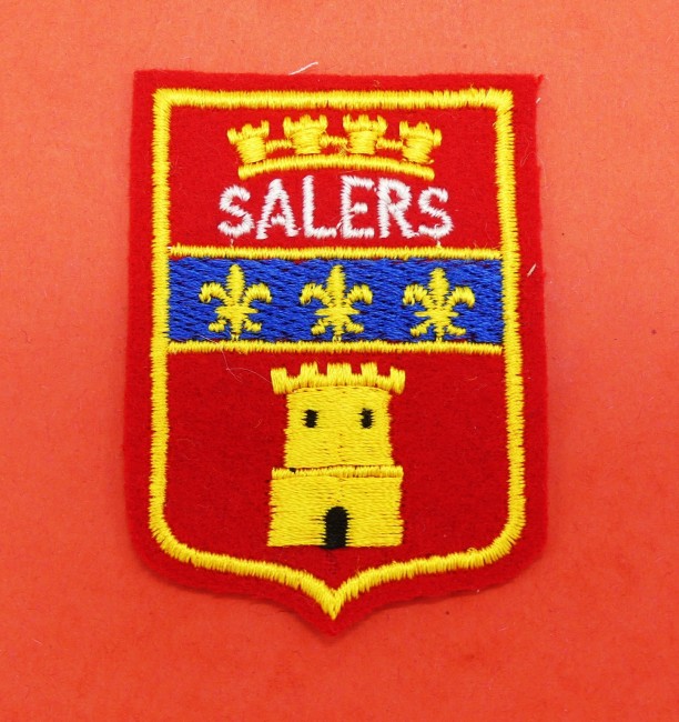 Ecusson brodé ville SALERS 
