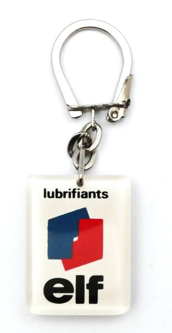 Porte clé elf lubrifiants