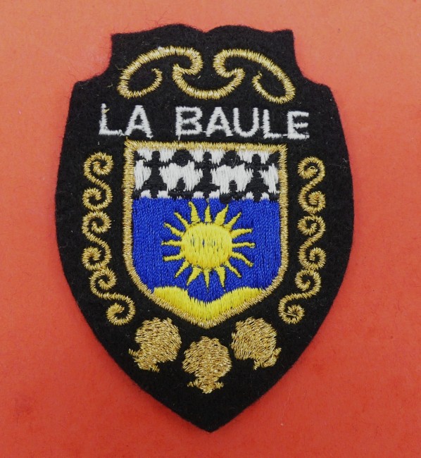 Ecusson brodé ville La Baule 