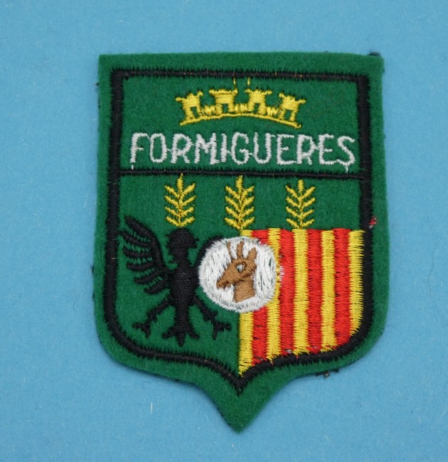 Ecusson brodé ville FORMIGUERES