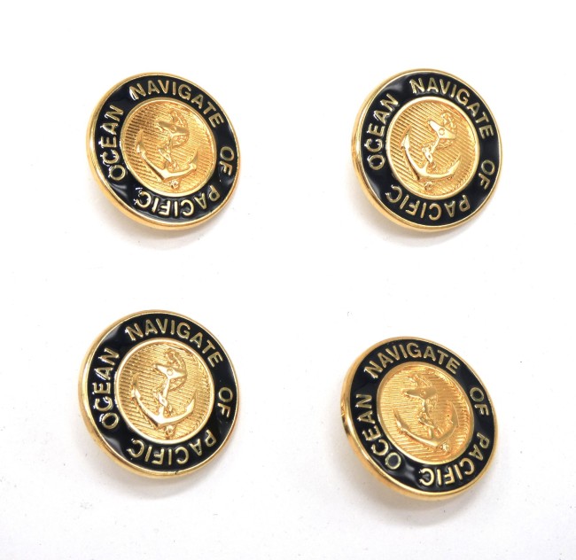 P1060974 Boutons couture métal style marin 17 mm