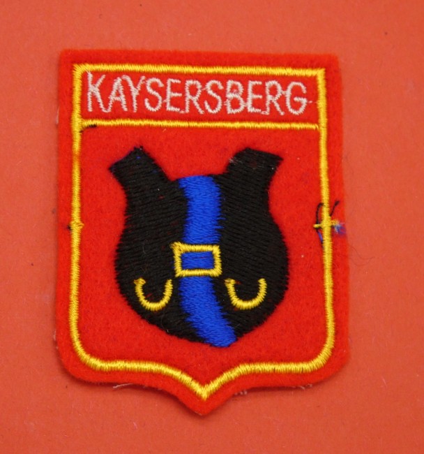 P1080618 Ecusson brodé ville Kayserberg
