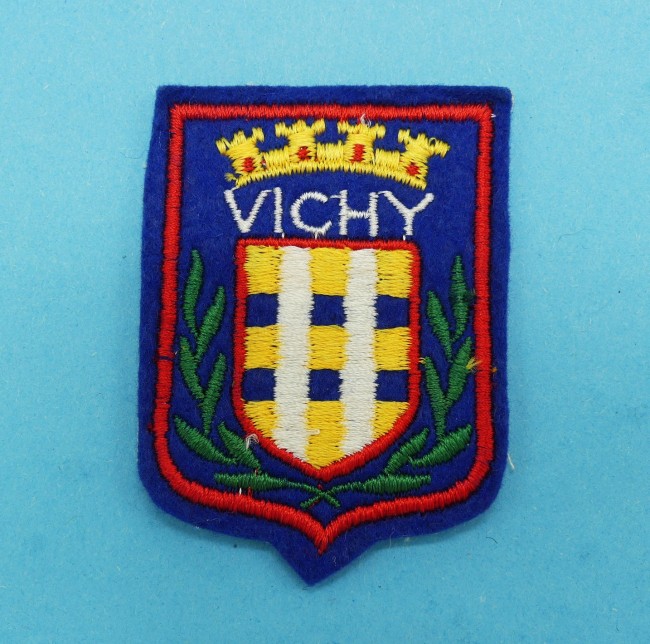 Ecusson brodé ville VICHY 