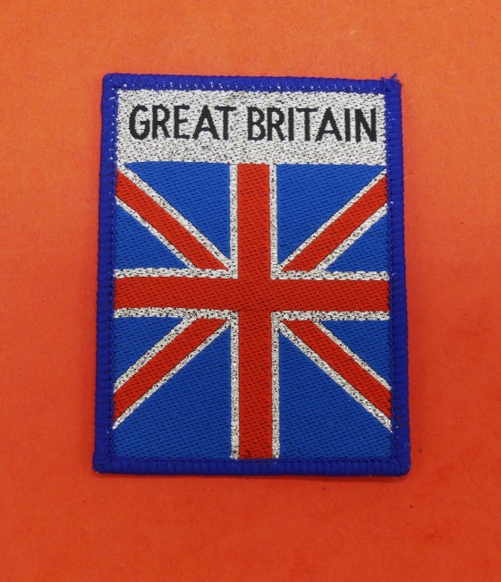 Ecusson tissu brodé pays GREAT BRITAIN