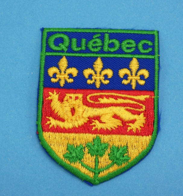 Ecusson patch Quebec ( Canada)