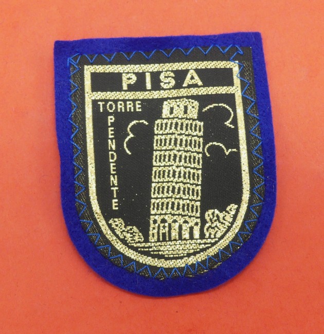 Ecusson collection brodé tour de Pise / PISA