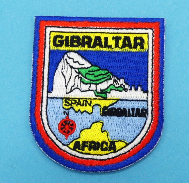 Patch écusson thermocollant Gibraltar 