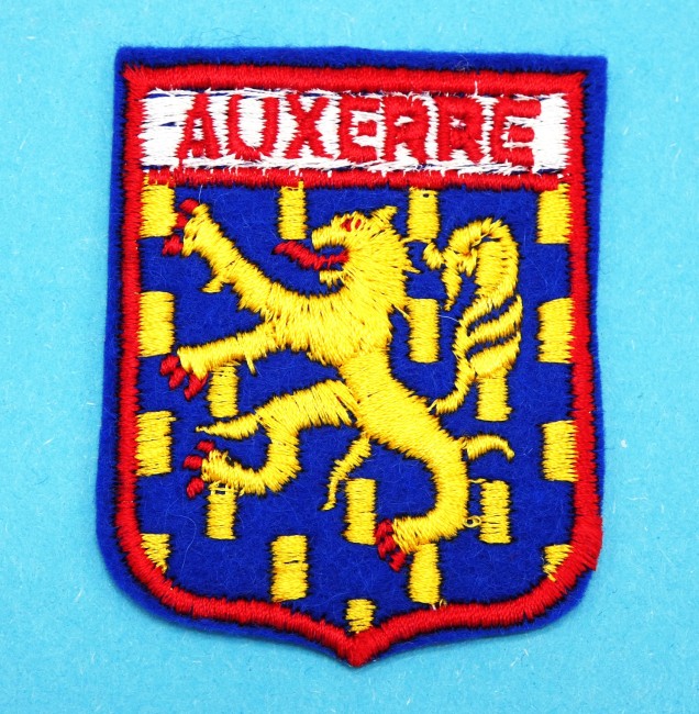 Ecusson brodé ville Auxerre 