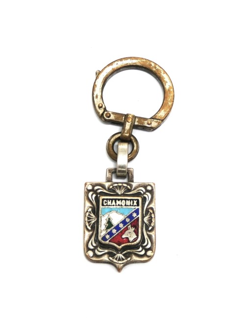Porte clé ancien ville CHAMONIX 