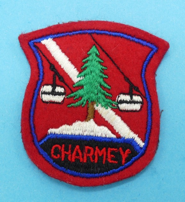 Ecusson brodé ville Charmey 