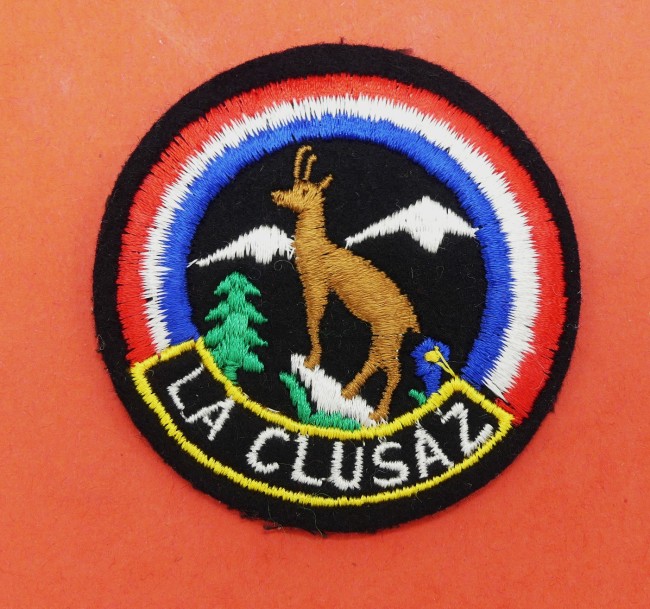 Ecusson brodé La Clusaz 