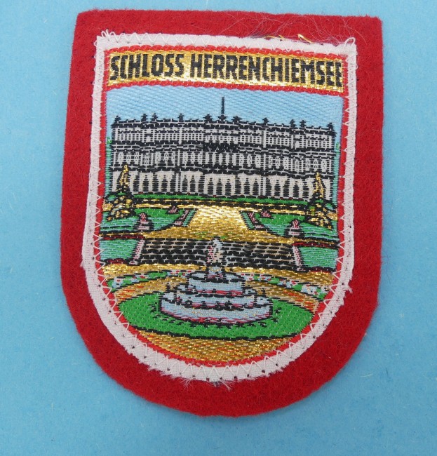 Ecusson brodé ville SCHLOSS HERRENCHIEMSEE 