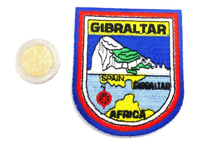 Patch écusson thermocollant Gibraltar 