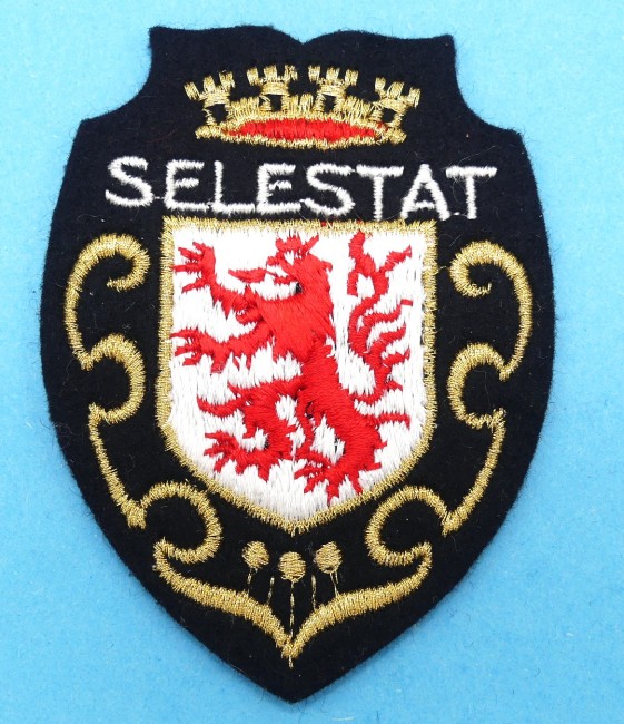 Ecusson brodé ville Selestat 