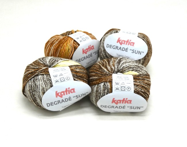 Coton Katia dégradé sun C 117