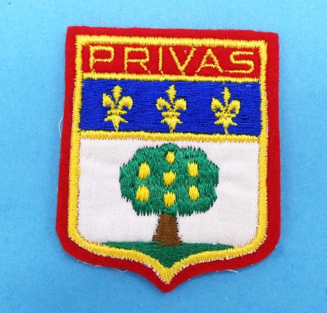 Ecusson brodé ville Privas