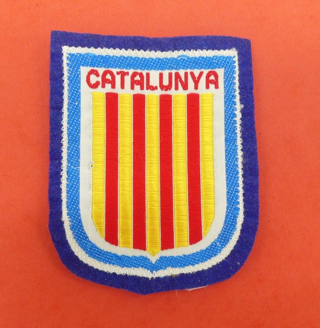 Ecusson brodé ville Catalunya 