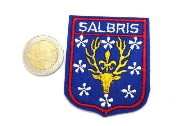 Ecusson brodé ville SALBRIS