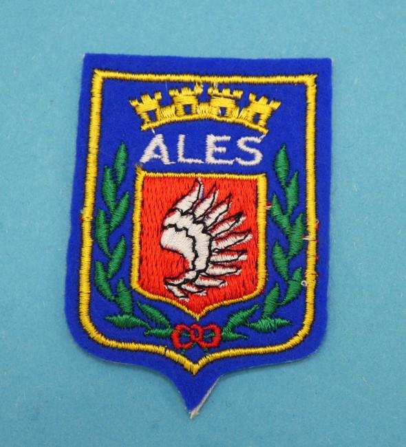 Ecusson brodé ville ALES