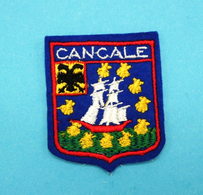 Ecusson brodé ville Cancale