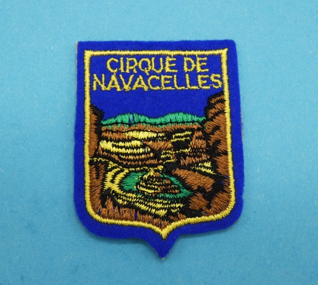 Ecusson brodé Cirque de Navacelles