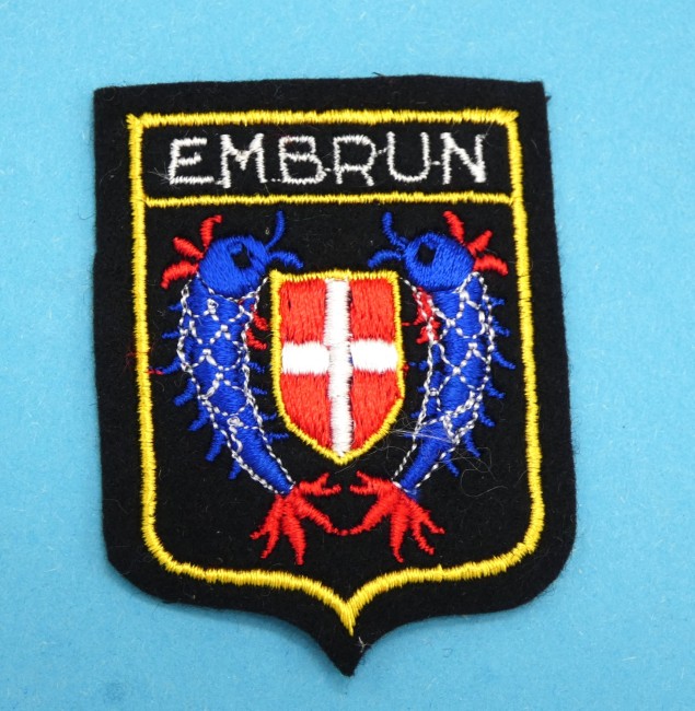 Ecusson brodé ville EMBRUN