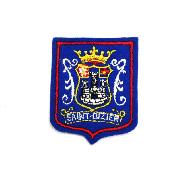 Ecusson brodé ville Saint - Dizier