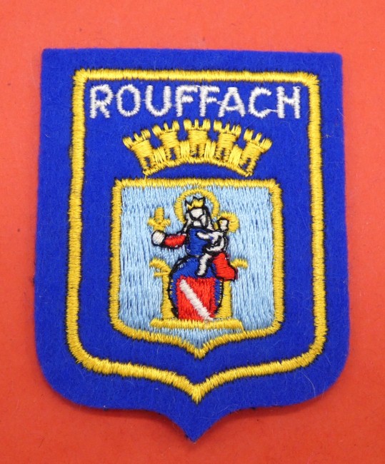 Ecusson brodé ville ROUFFACH