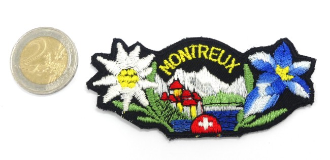 Ecusson brodé ville MONTREUX