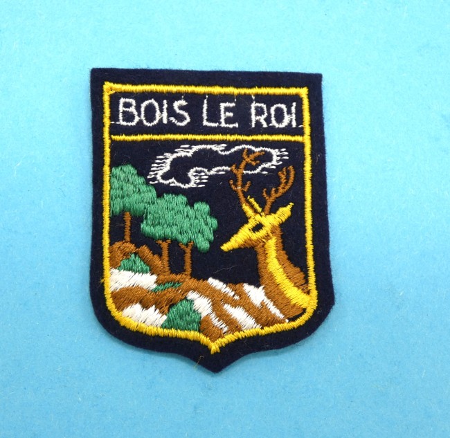 Ecusson brodé ville Bois Le Roi 
