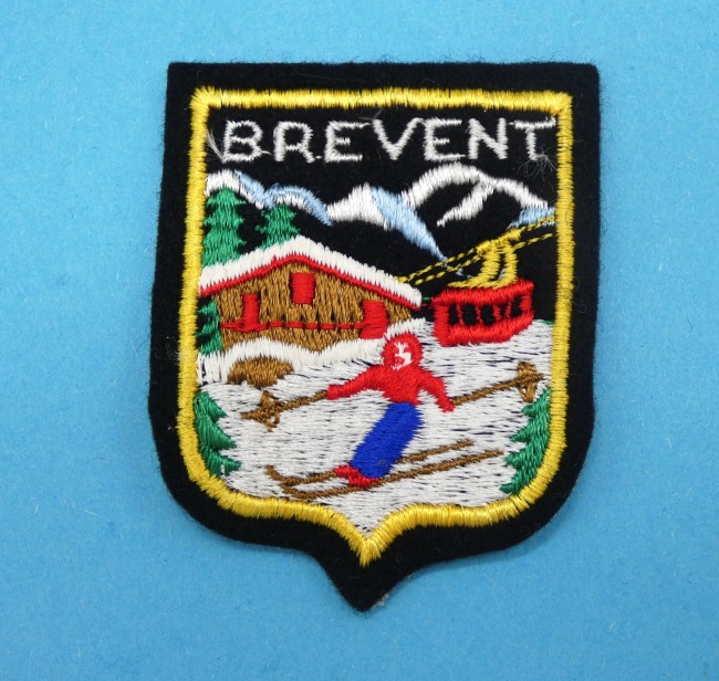 Ecusson brodé ville BREVENT