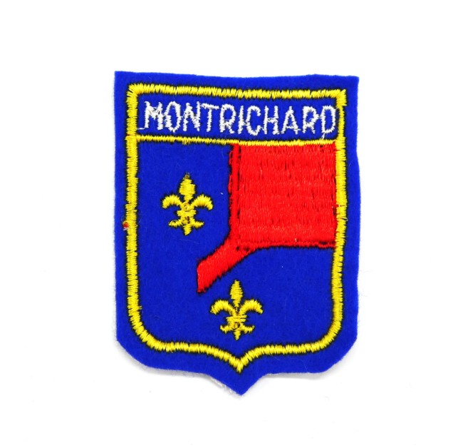 Ecusson brodé ville MONTRICHARD