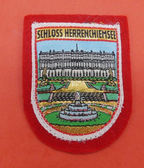 Ecusson brodé ville SCHLOSS HERRENCHIEMSEE 