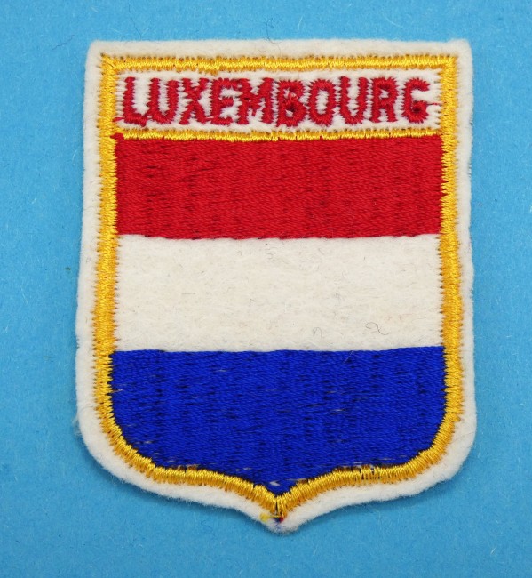 Ecusson brodé ville LUXEMBOURG 