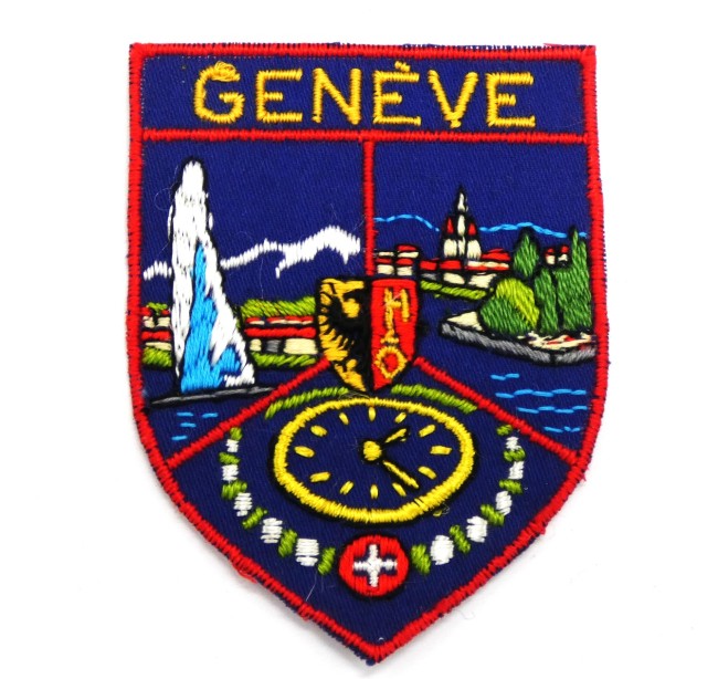 P1110134 Ecusson brodé ville Genève