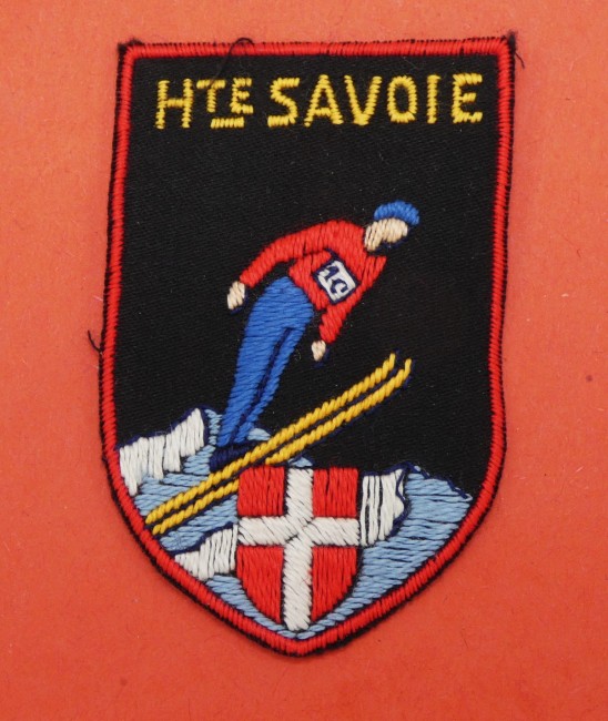 Ecusson collection ville / montagne brodé Hte Savoie 