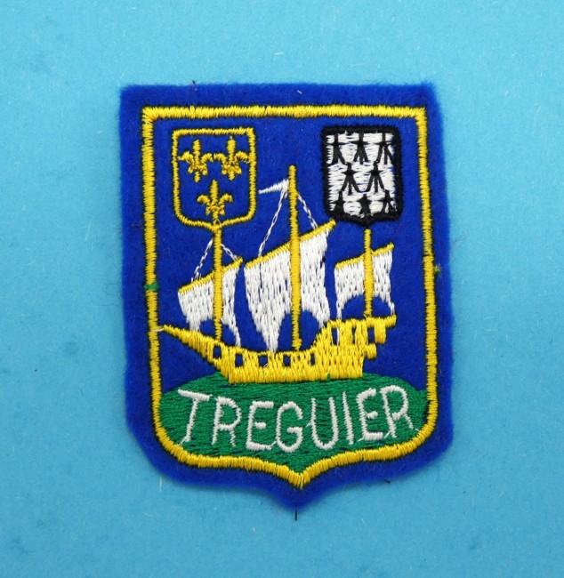 Ecusson brodé Ville TREGUIER