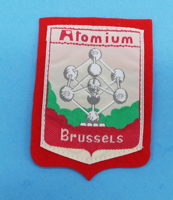 Ecusson brodé Atomium Brussels 