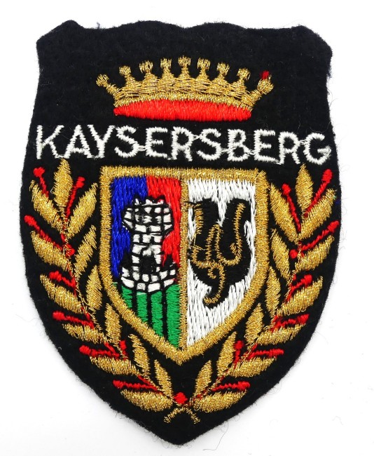 Ecusson brodé ville Kaysersberg