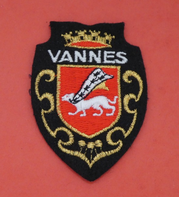 Ecusson brodé ville VANNES