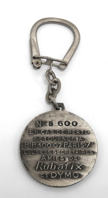 Porte clé ancien signe astrologique zodiaque Taureau