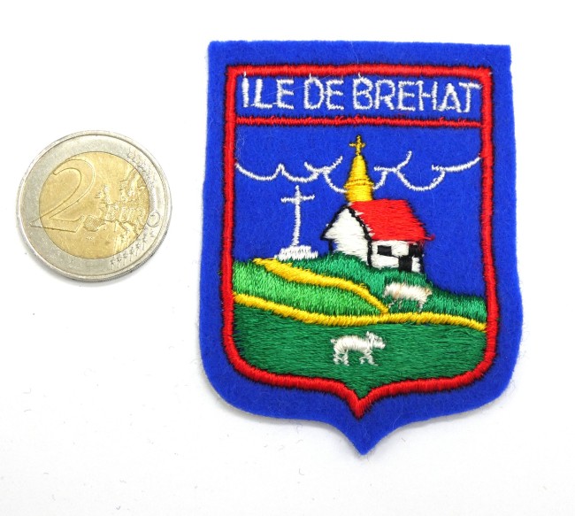Ecusson brodé Île de Brehat 