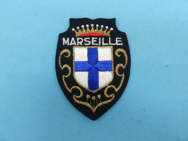 Ecusson brodé méresse Marseille 