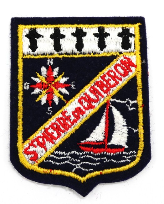 Ecusson brodé ville St Pierre de Quiberon 