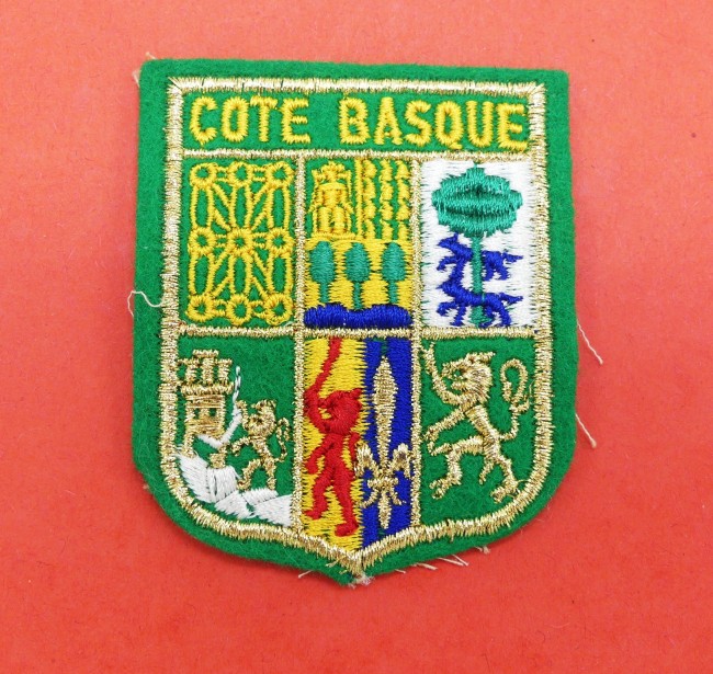 Ecusson brodé COTE BASQUE 