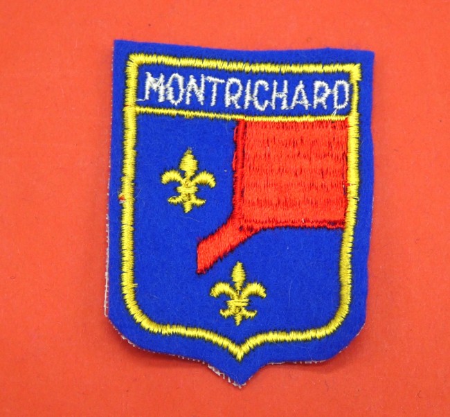 Ecusson brodé ville MONTRICHARD