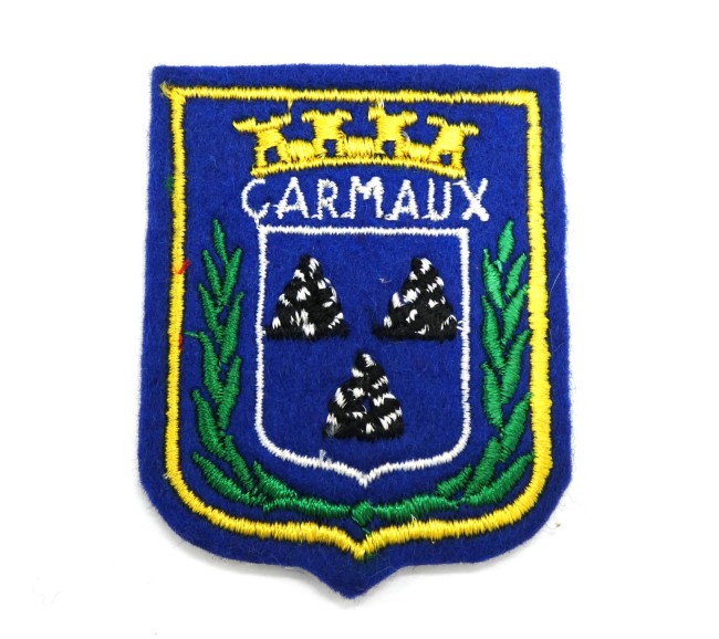 Ecusson brodé ville Carmaux
