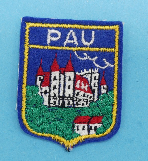 Ecusson brodé ville Pau 