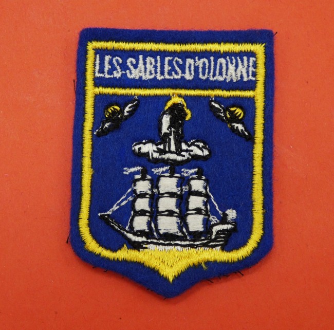 Ecusson brodé Les Sables D 'Olonne