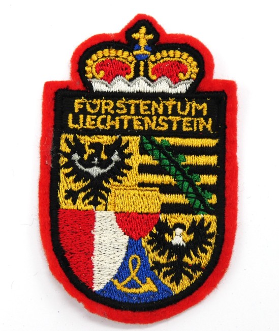 Ecusson brodé Fürstentum Liechtenstein
